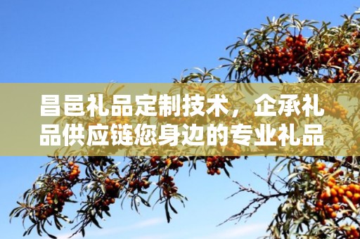 昌邑礼品定制技术，企承礼品供应链您身边的专业礼品定制公司